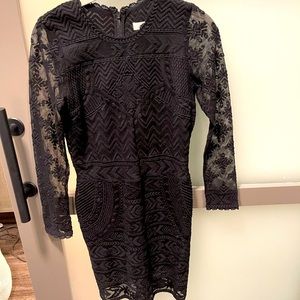 Isabel Marant for H&M limited editionblack long sleeve dress